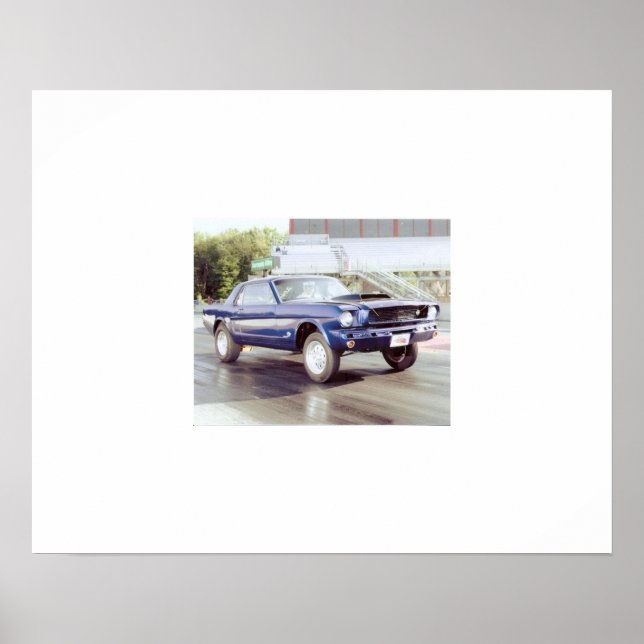 1966 Mustang Poster (Framsidan)