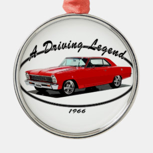 1966_nova_red julgransprydnad metall