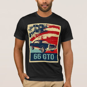 1966 Pontiac GTO Pop Art Stil T Shirt