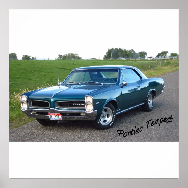 1966 Pontiac Tempest Poster (Framsidan)