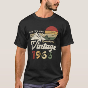 1966 Rolig Retrodesign För Nuvarande Födelsedag Fö T Shirt