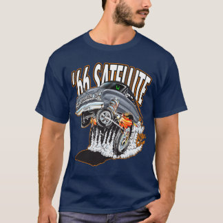1966 satellit- muskelbil tee shirt