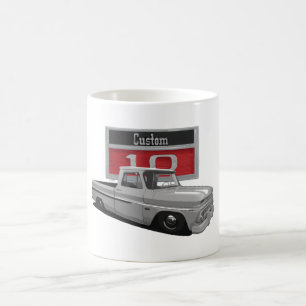1966 Slammed Chevy C10 Lastbil Kaffemugg