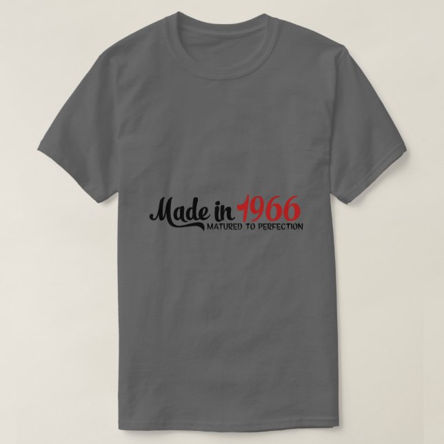 1966 T SHIRT (Design framsida)