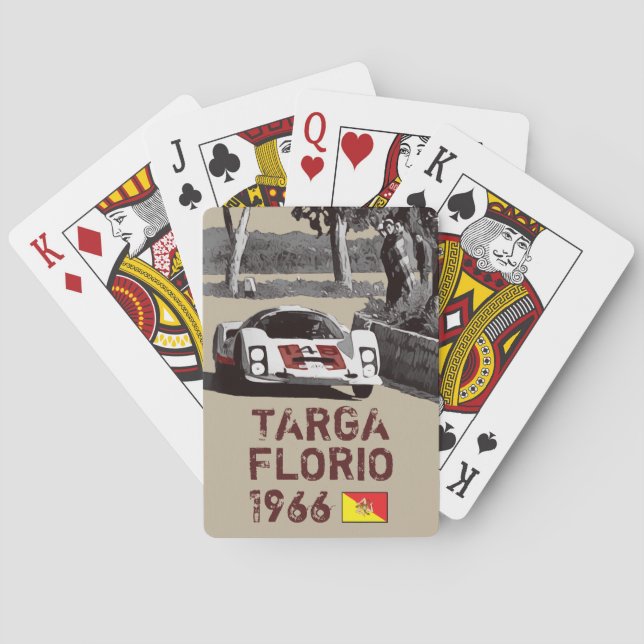 1966 TÄVLA CASINOKORT (Baksidan)