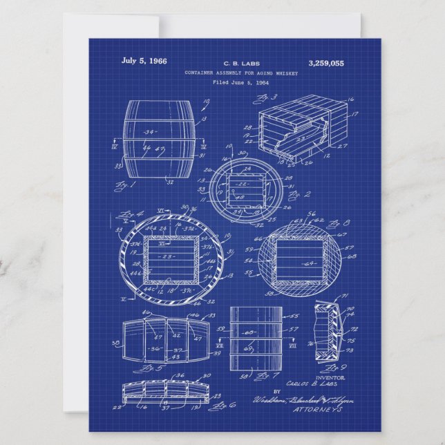 1966 Whiskey Container Art (Framsida)