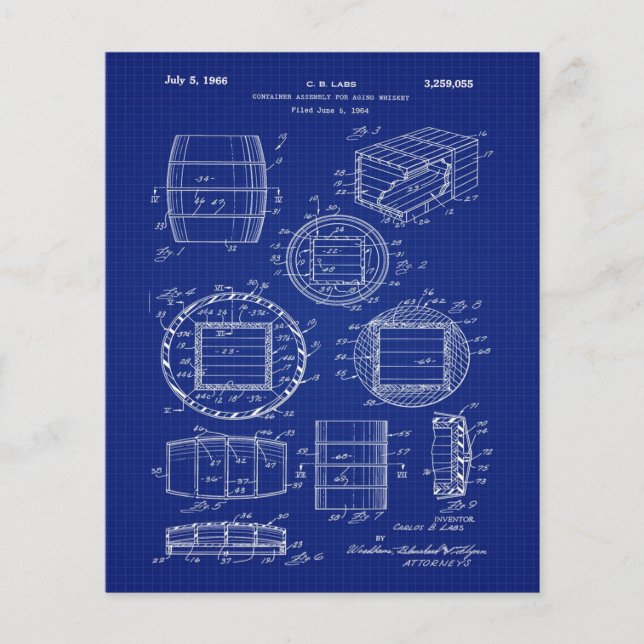 1966 Whiskey Container Art (Framsida)