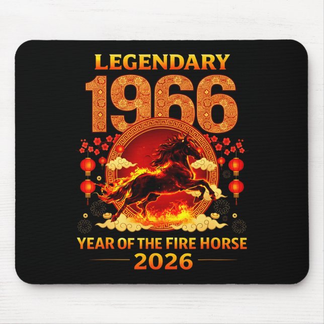 1966 Year Of The Fire Horse 60th Birthday Chinese  Musmatta (Framsidan)