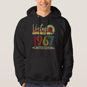 1967 55:e födelsedagen 55:e årsåldern hoodie
