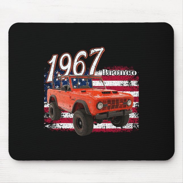 1967 67 Bronco Suv Bil  Musmatta (Framsidan)