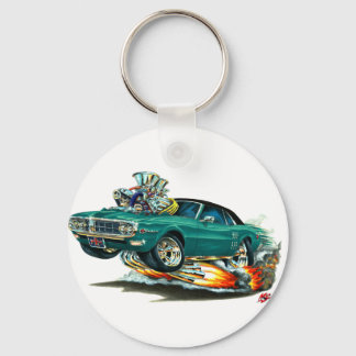 1967-68 Firebird Teal-Black Top Nyckelring