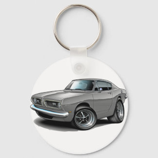 1967-69 Barracuda Grått Car Nyckelring