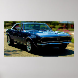 1967 AFFISCH FÖR CAMARO SS 396