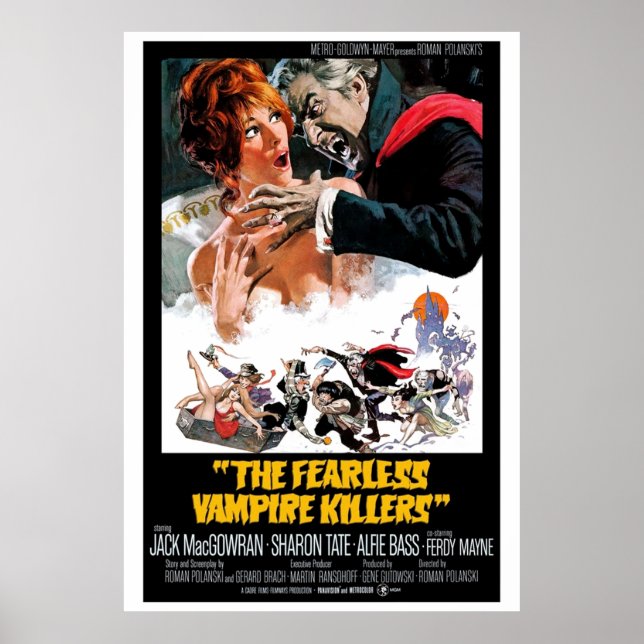 1967 års fruktlösa Vampyre-mord Poster (Framsidan)