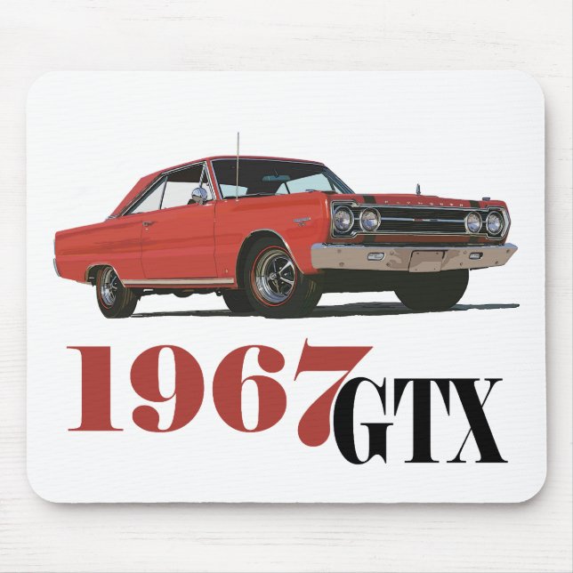 1967 ÅRS GTX MUSMATTA (Framsidan)