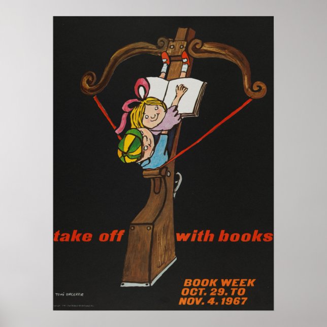 1967 Barns Bok-vecka Poster (Framsidan)