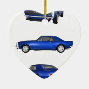 1967 Camaro SS: Julgransprydnad Keramik