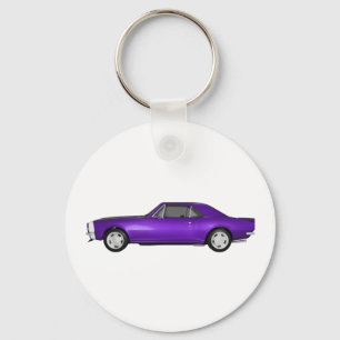 1967 Camaro SS: Lila Avslutar: 3D-modell: Nyckelring