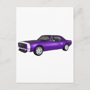 1967 Camaro SS: Lilan Avslutar 3D-modell: Vykort