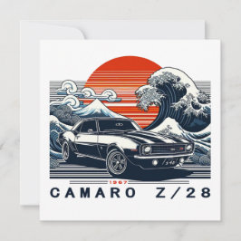 1967 Camaro Z28 Julkort