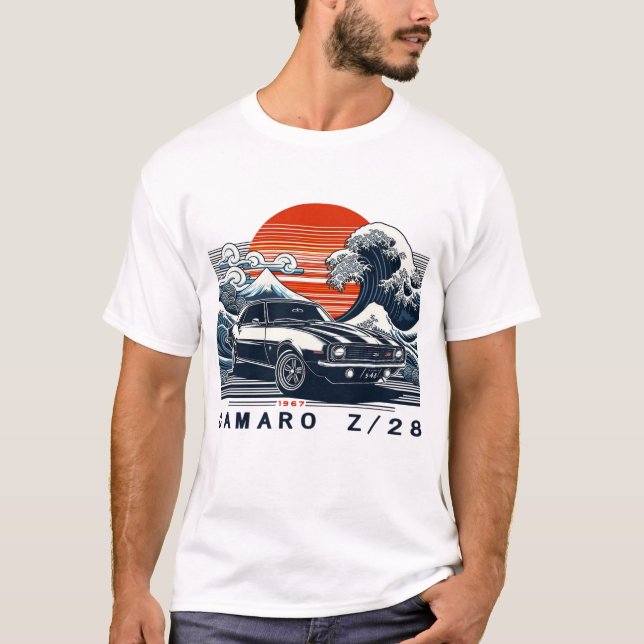 1967 Camaro Z28 T Shirt (Framsida)