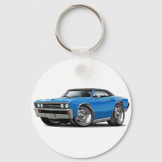1967 Chevelle Blue Black Top Nyckelring