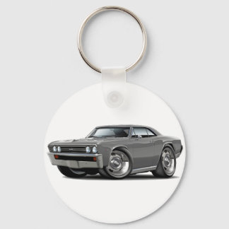 1967 Chevelle Grått Car Nyckelring