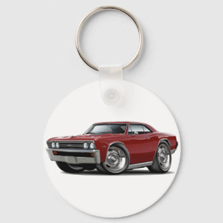 1967 Chevelle Maroon Car Nyckelring