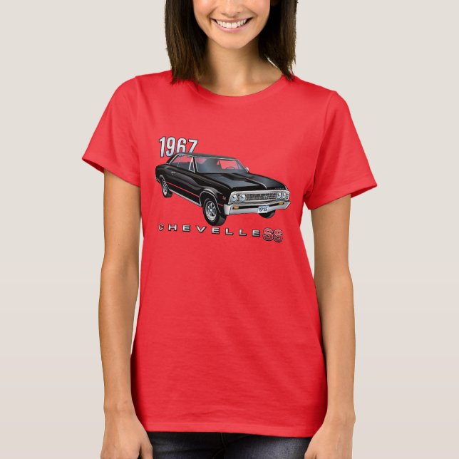 1967 Chevelle SS  T Shirt (Framsida)