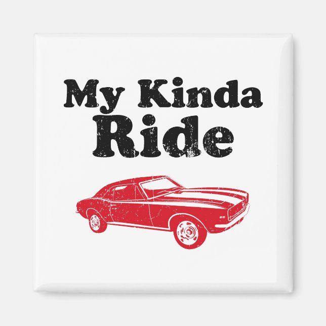 1967 Chevrolet Camaro SS 396 Magnet (Framsidan)