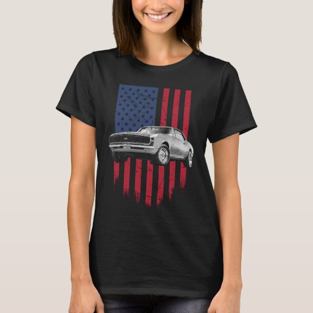 1967 Chevrolet Camaro SS 396 T Shirt (Framsida)