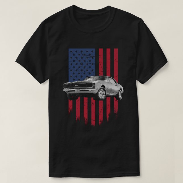 1967 Chevrolet Camaro SS 396 T Shirt (Design framsida)