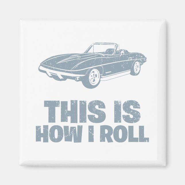 1967 Chevrolet Corvette 427 L88 Magnet (Framsidan)