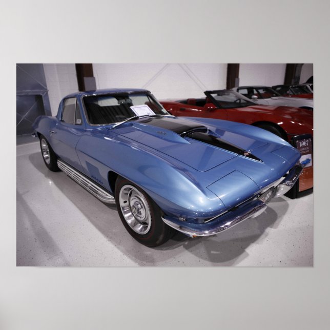 1967 Chevrolet Corvette Stingray Poster (Framsidan)