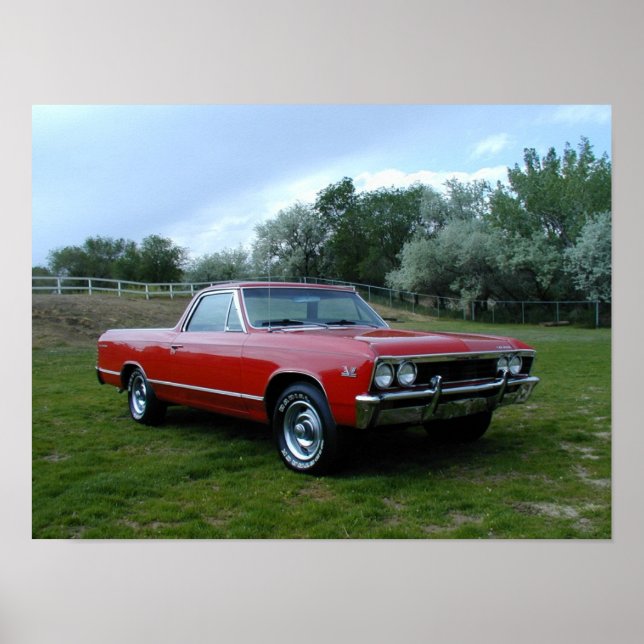 1967 Chevrolet El Camino Poster (Framsidan)