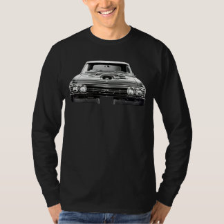 1967 Chevy Chevelle Ss Front View Silhouette T Shirt