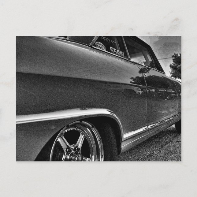 1967 Chevy nova Toppen Sport Vykort (Framsida)