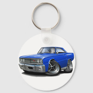 1967 Coronet RT Blue Car Nyckelring