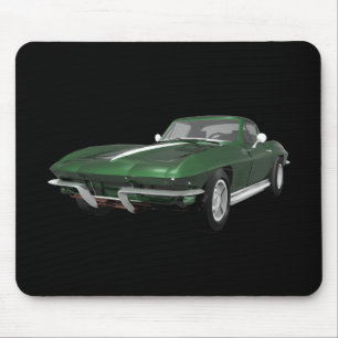 1967 Corvette Sports Car: Avsluta grönt: Musmatta