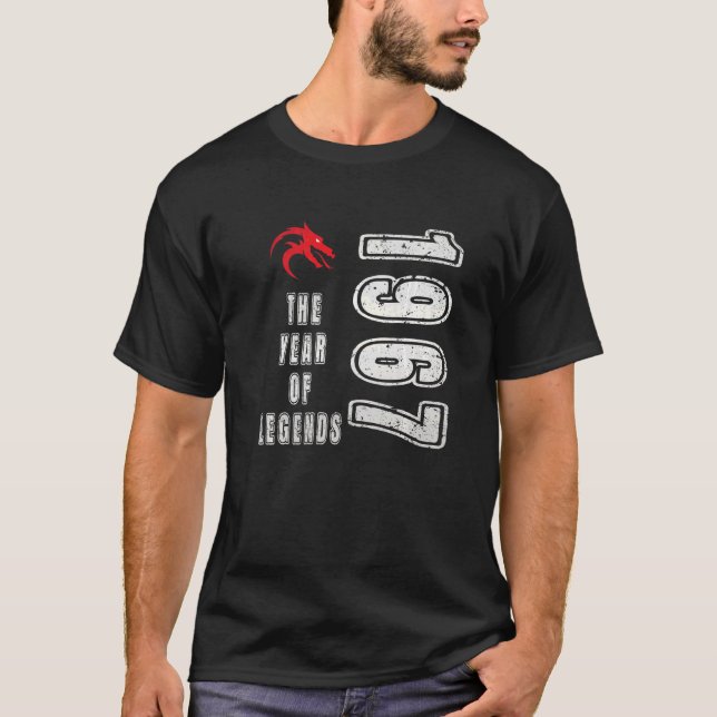 1967 Födelseår 1967 Legendfödelseår T Shirt (Framsida)