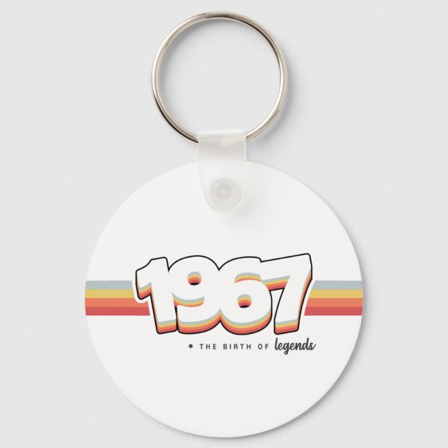 1967 Förklaringarnas födelse Nyckelring (Framsida)