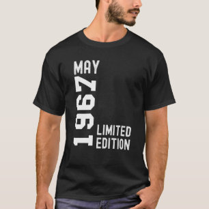 1967 maj Grattis på födelsedagen Party T Shirt