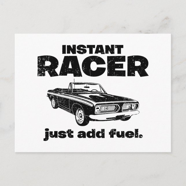 1967 Plymouth Barracuda Vykort (Framsida)