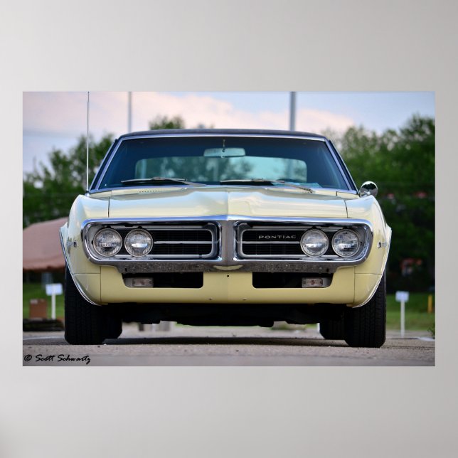 1967 Pontiac Firebird Poster (Framsidan)