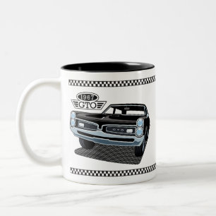 1967 Pontiac GTO Black Två-Tonad Mugg