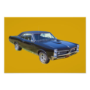 1967 Pontiac GTO Muscle Car Fototryck