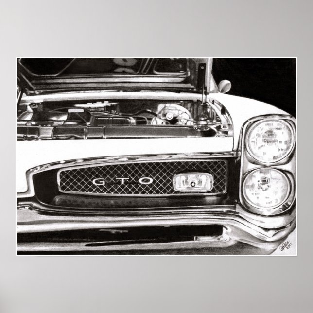 1967 Pontiac GTO Poster (Framsidan)