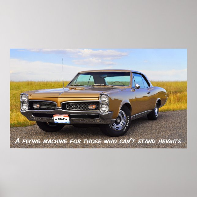 1967 Pontiac GTO Poster (Framsidan)