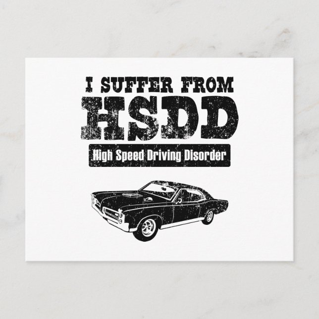 1967 Pontiac GTO Vykort (Framsida)