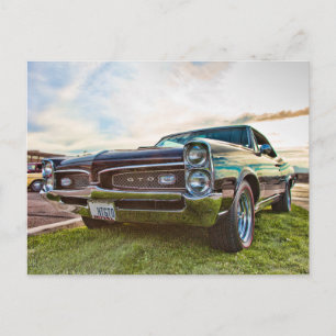 1967 Pontiac GTO Vykort